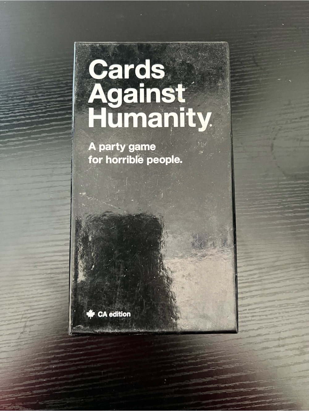 Cards Against Humanity Card Game + 3 Expansion Packs